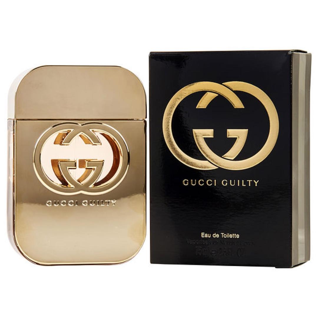 Gucci Guilty Gold For Women, Beauty u0026 Personal Care, Fragrance u0026 Deodorants  on Carousell