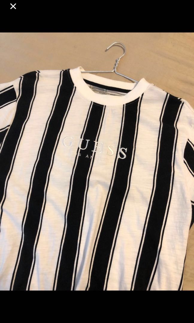 Guess walden striped tee store