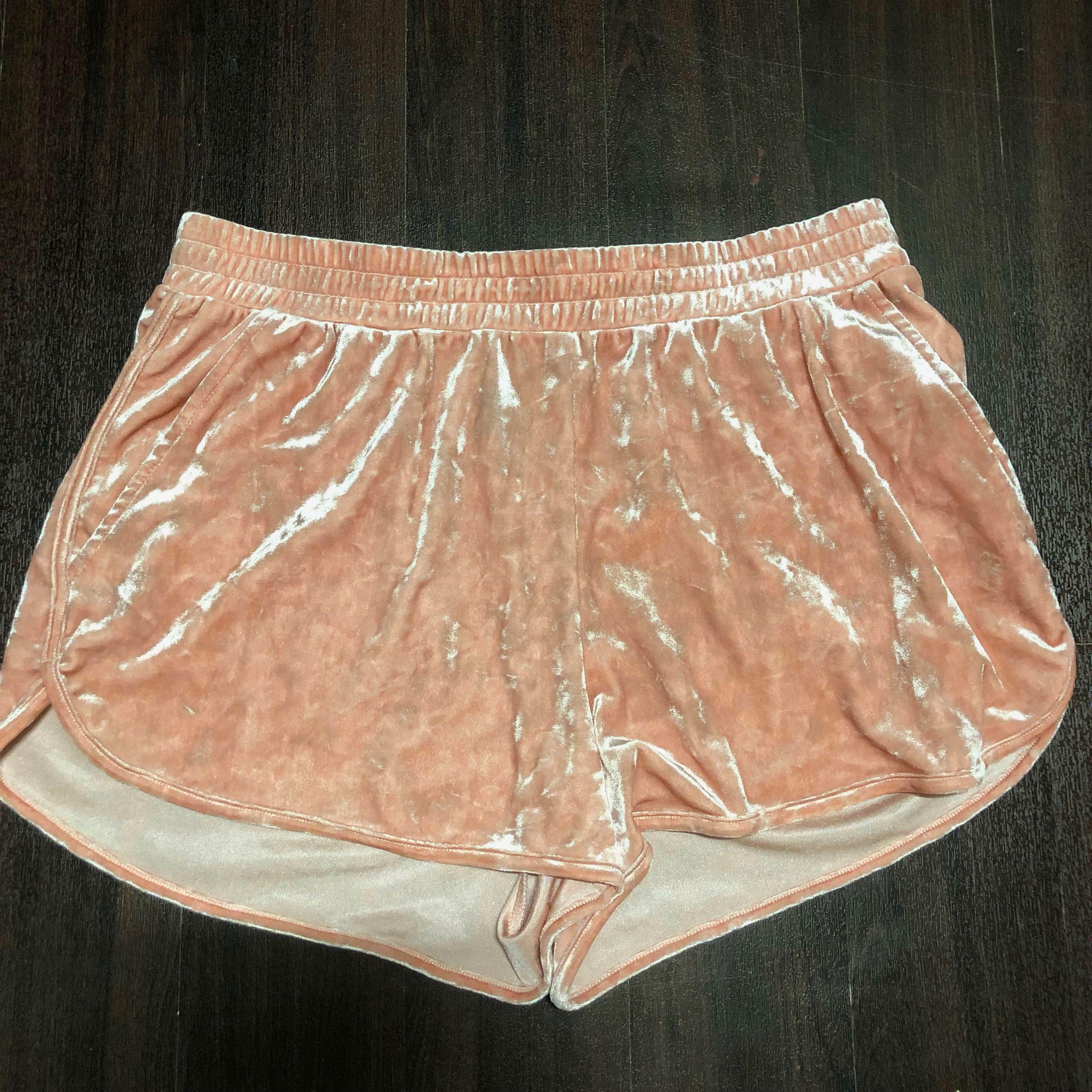 Hxxm velvet shorts clearance