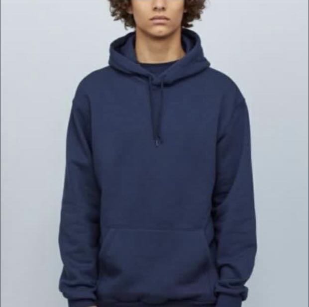 Hoodie 2025 h&m navy