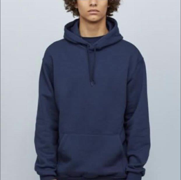 Hoodie top h&m navy
