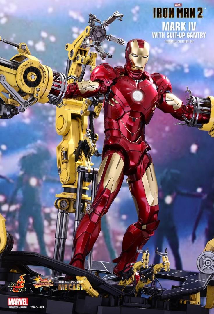 hot toys iron man suit up gantry