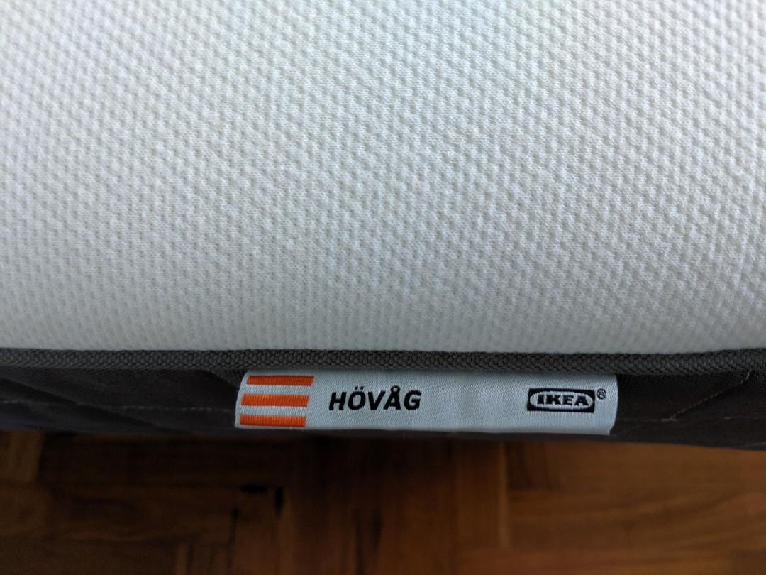 IKEA Hovag Queen Mattress (1 year old), Furniture & Home Living