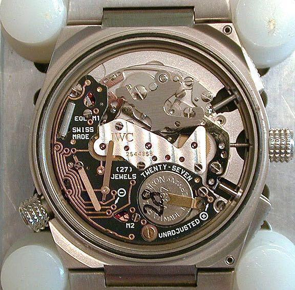 IWC Ingenieur Meca Quartz Chronograph vintage collectible