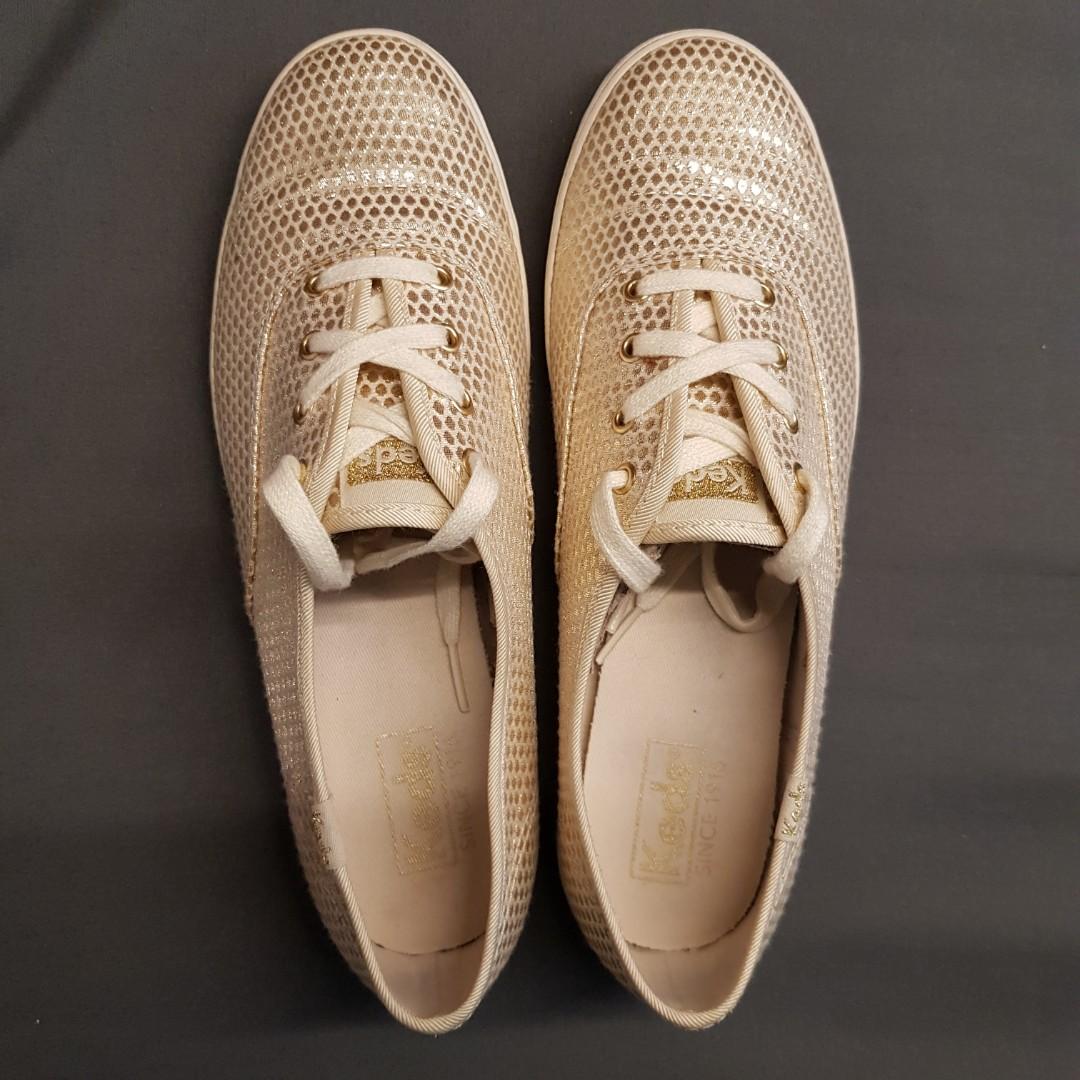 champagne keds