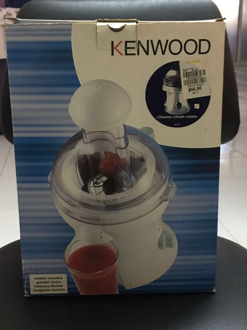Kenwood Fruit Juicer, TV & Home Appliances, Kitchen Appliances, Juicers