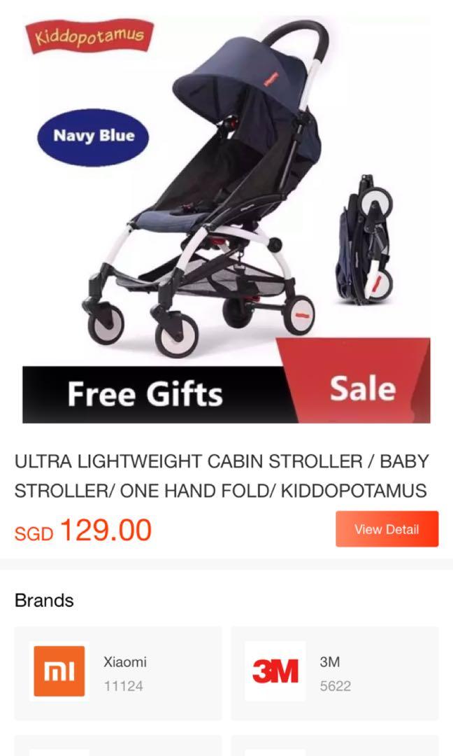Kiddopotamus stroller