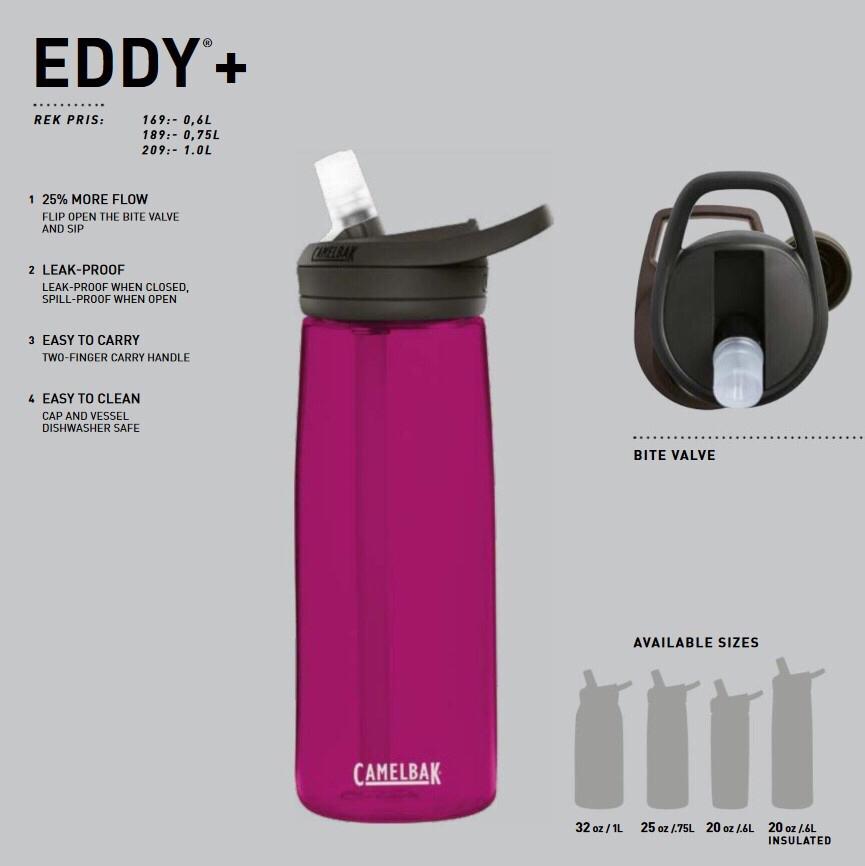 Deep Magenta 32 oz CamelBak eddy+ 32 oz Deep Magenta