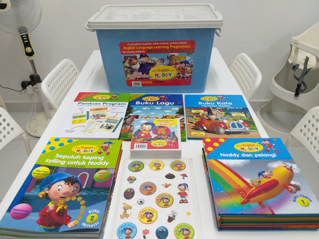 Learn English With Noddy Books Stationery Children S Books On Carousell
