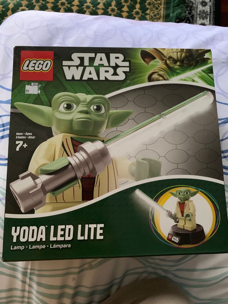 Lego Star Wars Yoda Led Lite Lamp Mainan Game Alat Mainan Lain