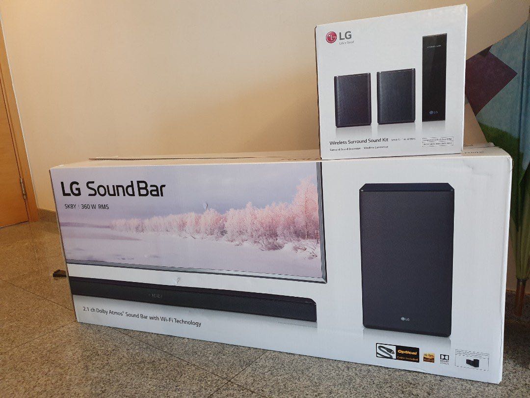 Lg soundbar discount sk8y 360w rms