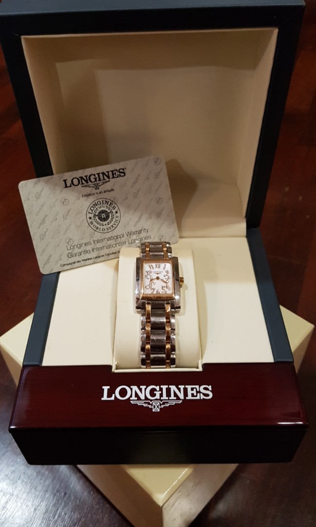 Longines dolce vita rose gold sales