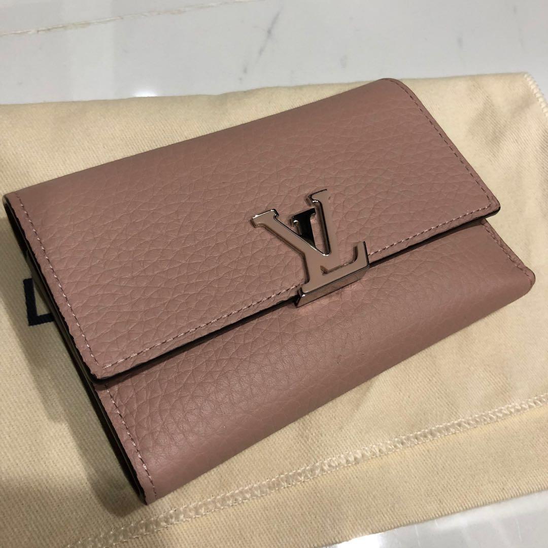 Shop Louis Vuitton CAPUCINES Calfskin Leather Folding Wallet Small Wallet  Logo (M68587, M68747) by Twinkle☆JUICY