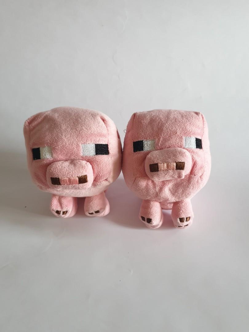 minecraft baby pig plush
