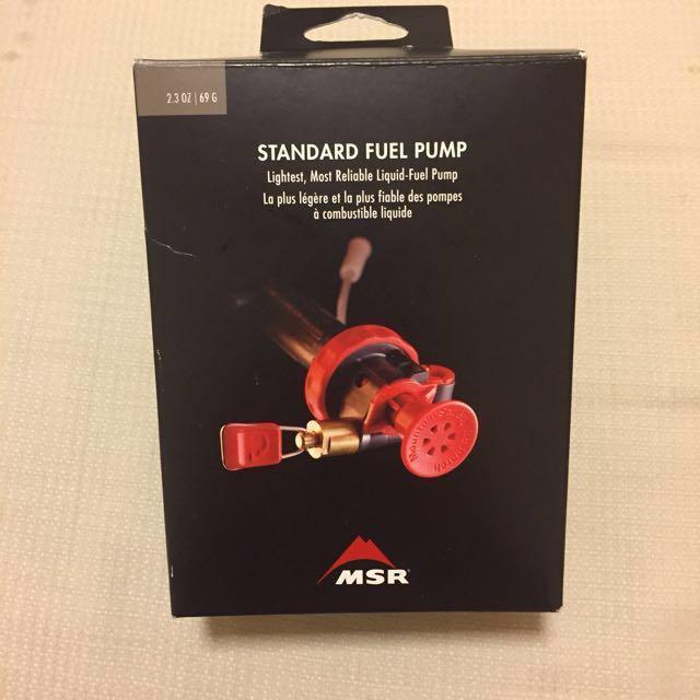 MSR fuel pump latest model (Duraseal), Sports Equipment, Bicycles