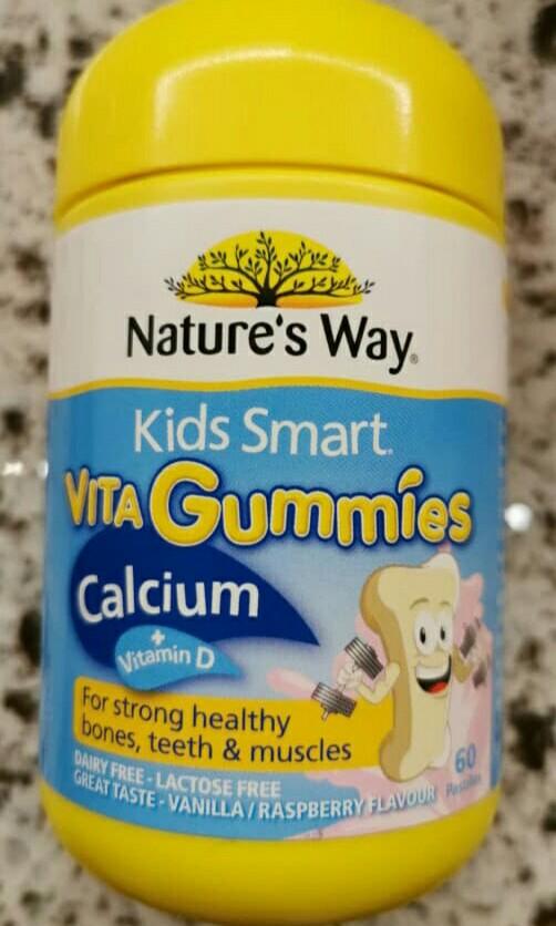 Natures Way Kids Smart Vita Gummies Calciumvitamin D