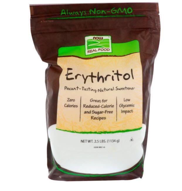 Now Foods Erythritol, Natural Sweetener 2.5lbs (1134g), Health