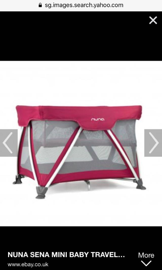 Nuna Sena Playpen, Babies & Kids, Baby Nursery & Kids Furniture, Cots