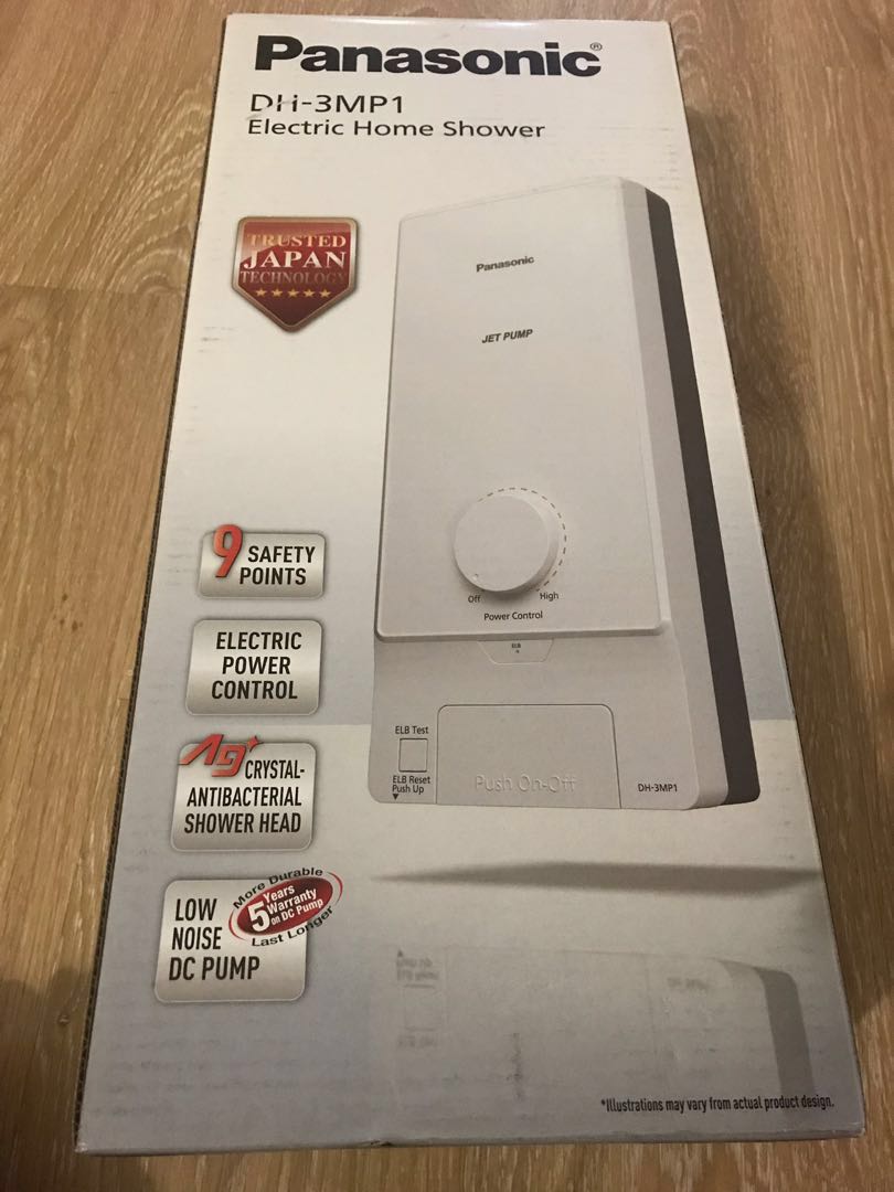 Panasonic Water Heater with Low Noise DC Pump (DH3MP1), TV & Home