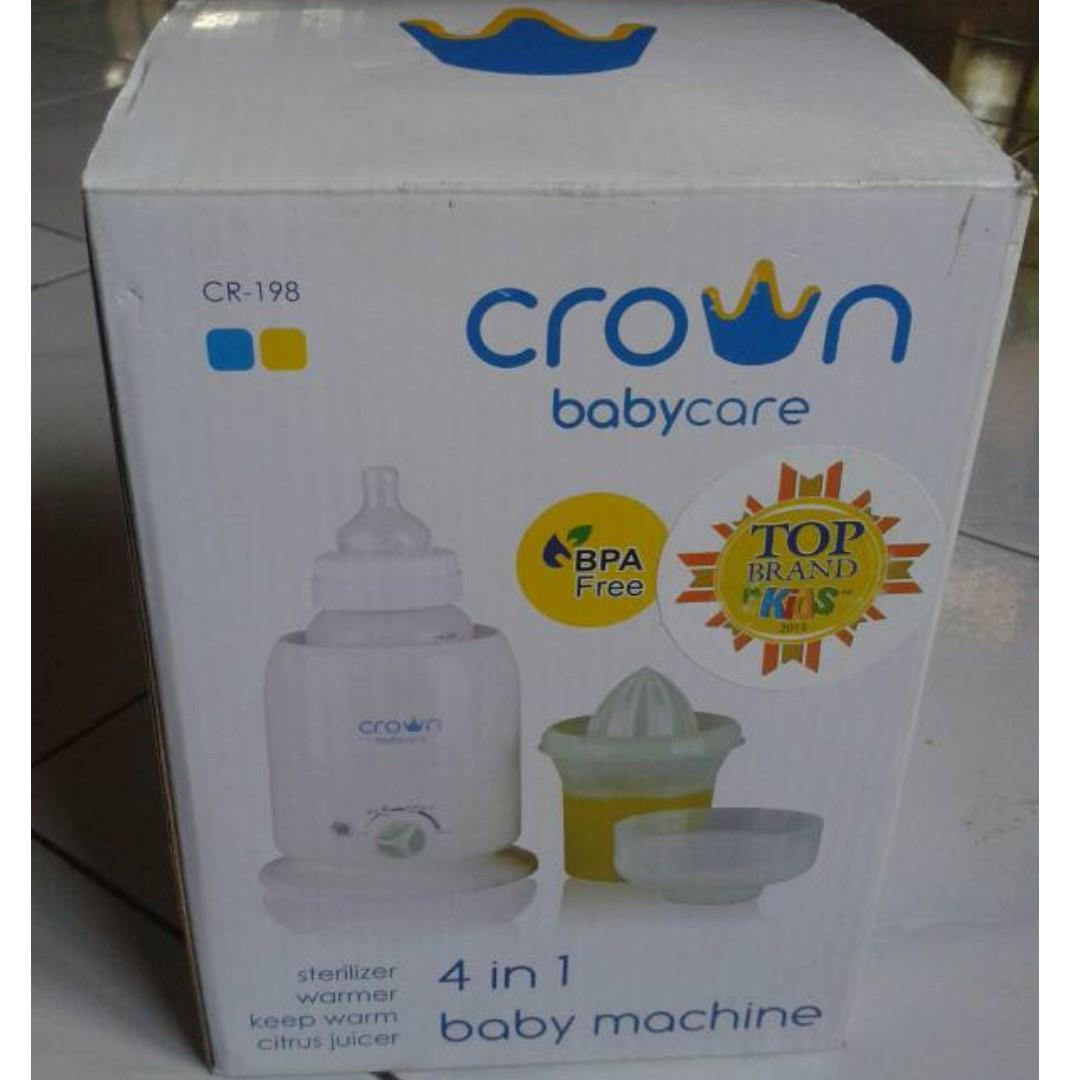 Pemanas Dan Steril Botol Susu Crown 4in1 Bayi Anak Perawatan Makanan Anak Di Carousell