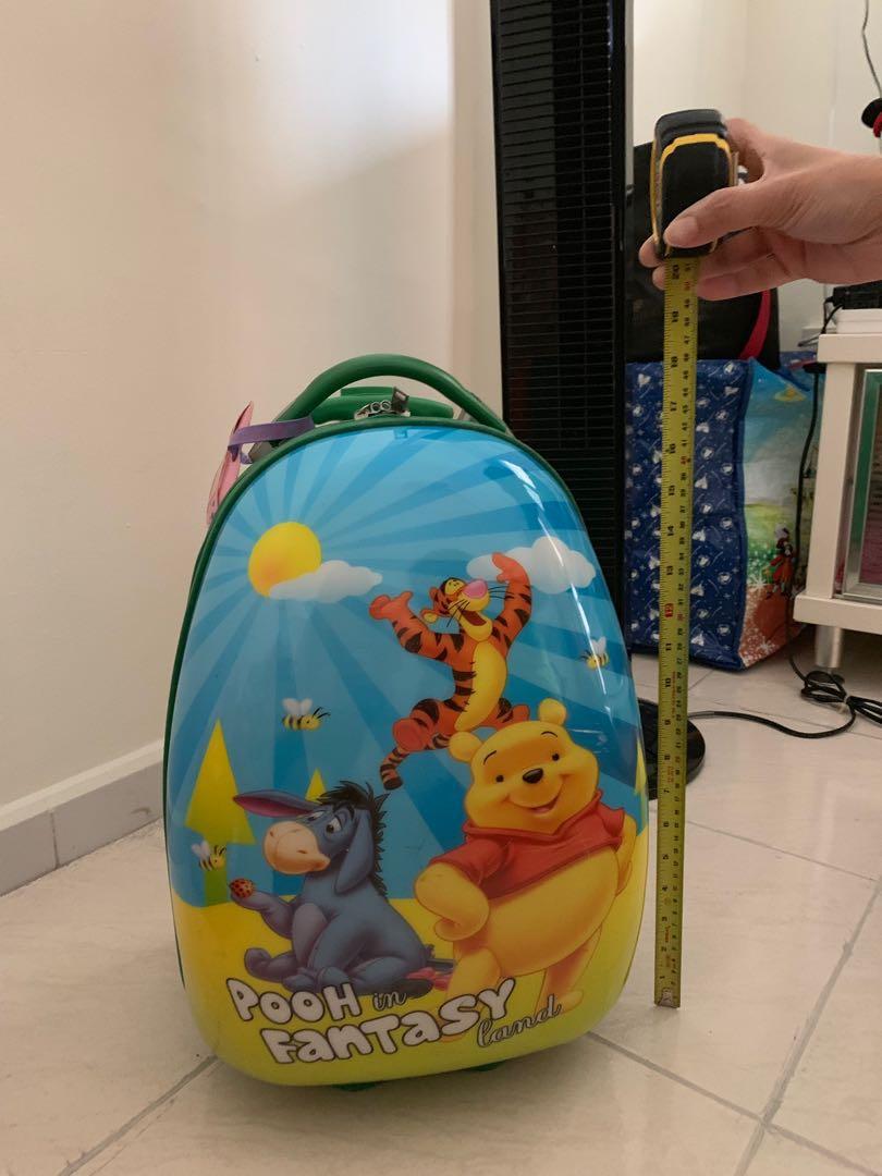 pooh bear luggage