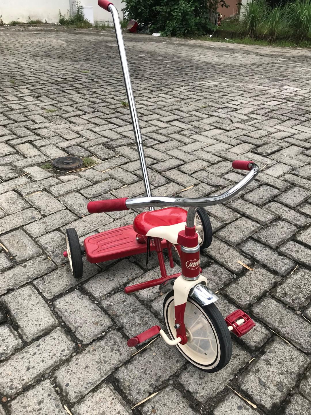 Radio Flyer Tricycle Push Handle Motorbikes On Carousell