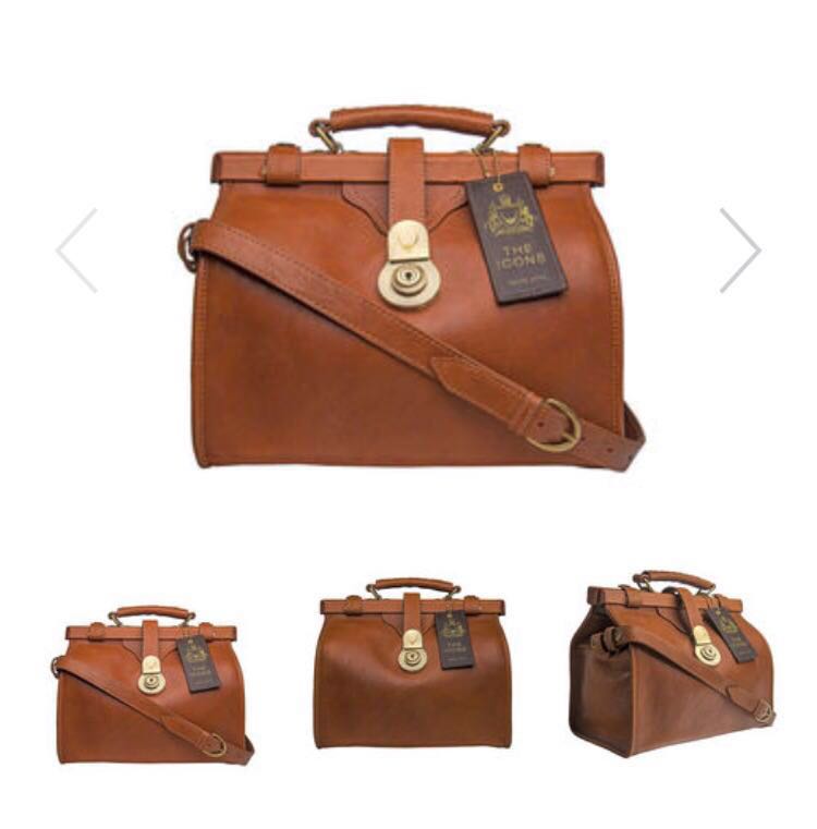 RARE Classic Vintage Leather Doctor's Bag, Women's Fashion, Bags & Wallets, Cross-body  Bags on Carousell