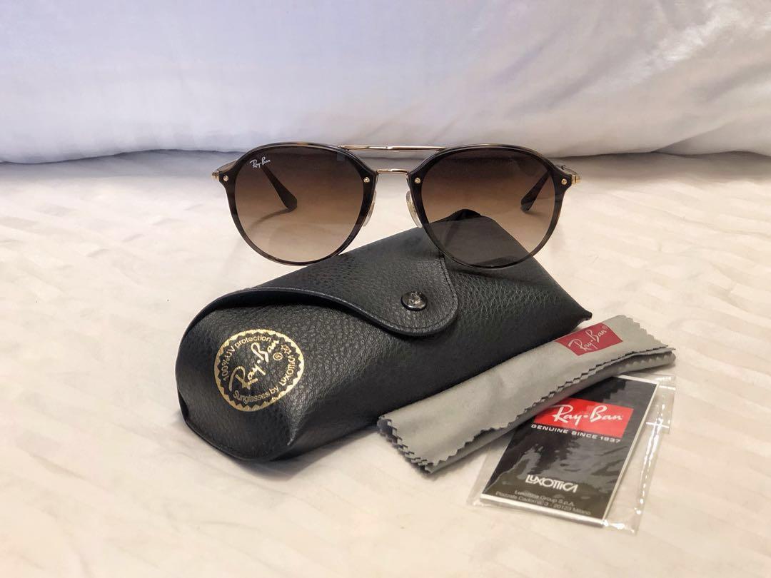 blaze double bridge sunglasses