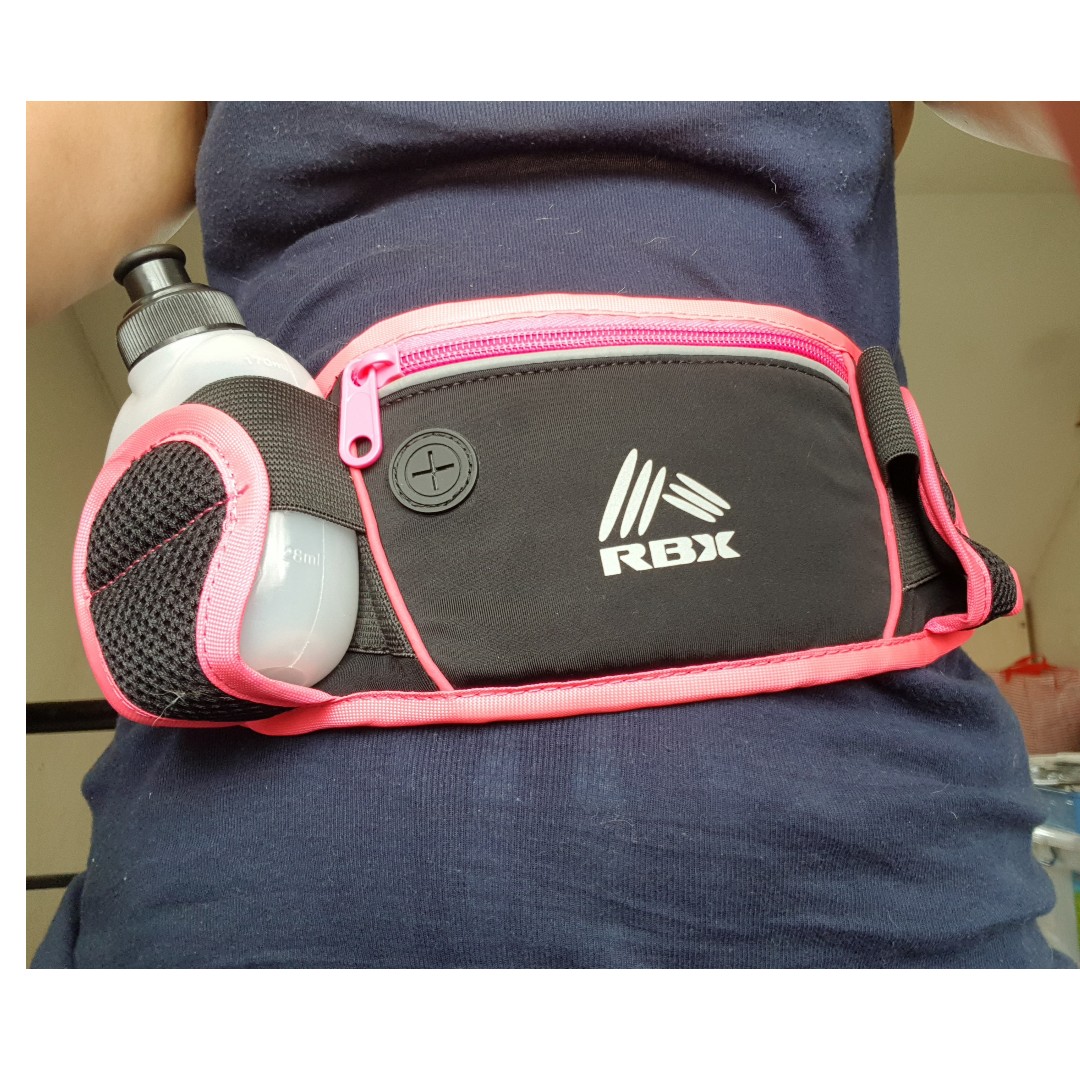 Rbx Active Running Waist Pack With Water Bottle New Without Tag