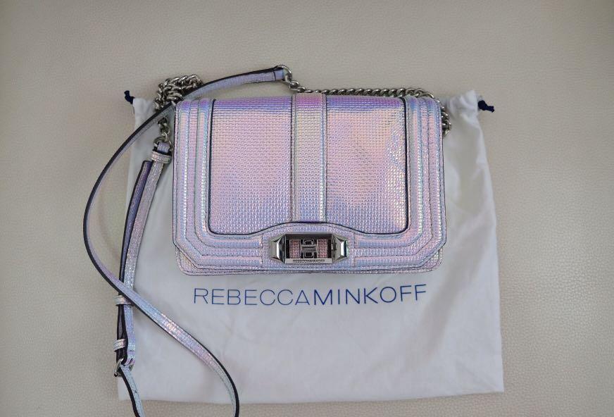 rebecca minkoff hologram crossbody