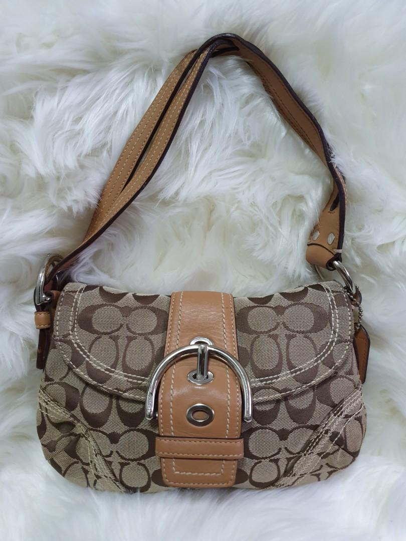 coach jacquard purse