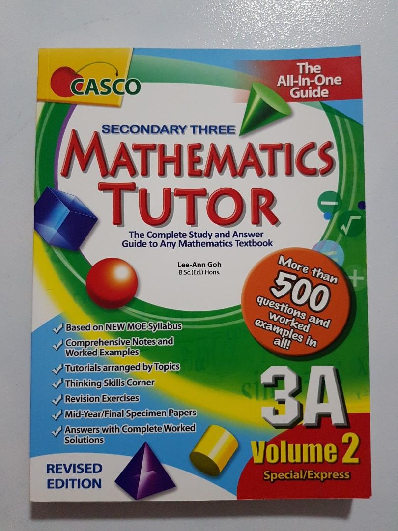 Revised Edition Casco Mathematics Tutor 3b Volume 2 Maths