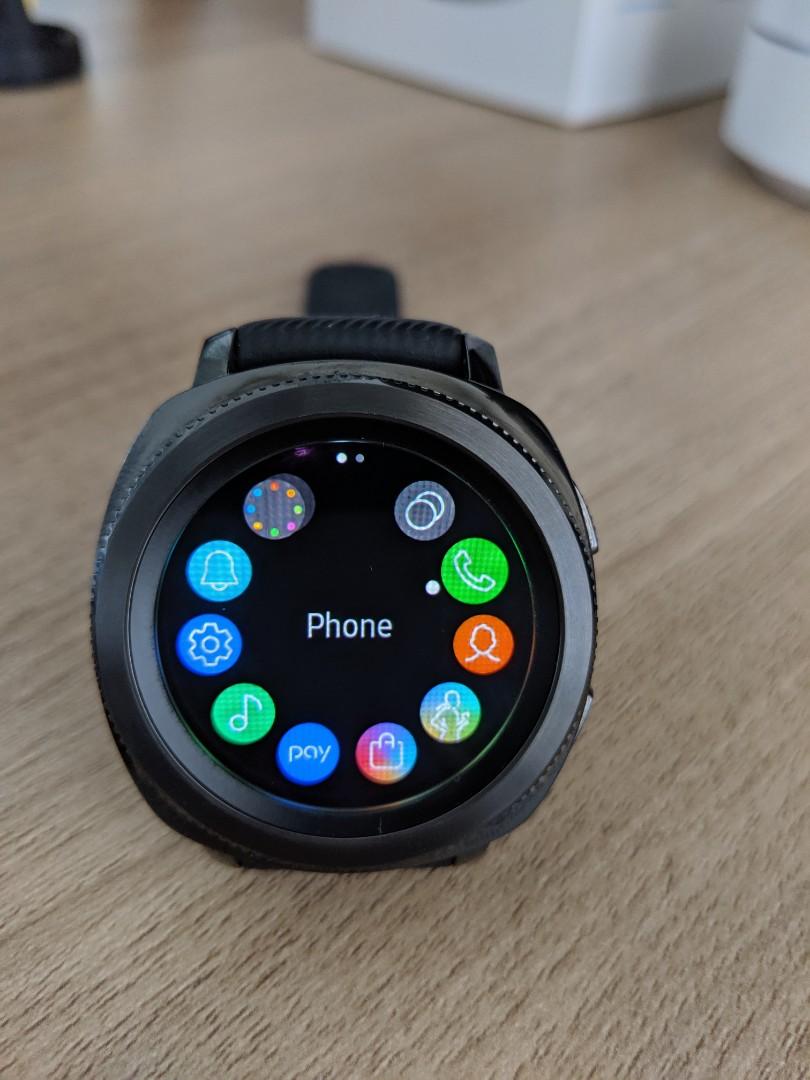 Samsung Gear Sport Black No Scratches