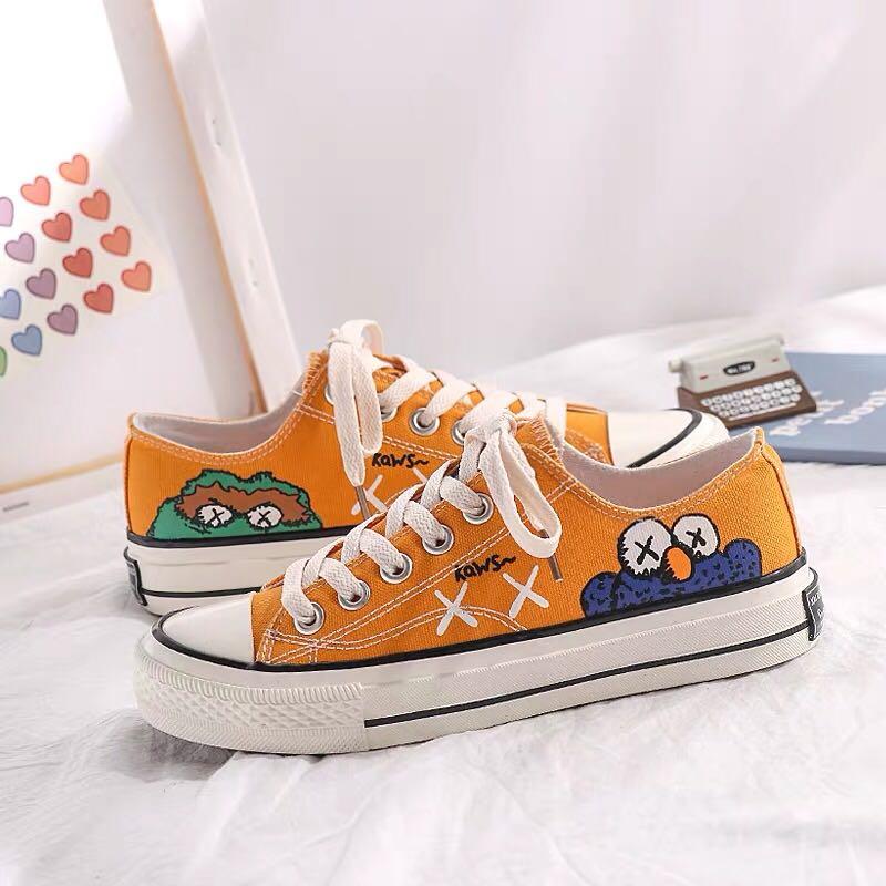 Kaws sesame street shoes shop