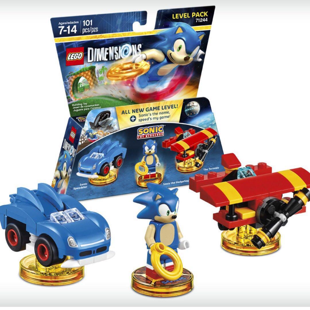 LEGO Dimensions SONIC THE HEDGEHOG: Sonic OR The Tornado OR Sonic Speedster