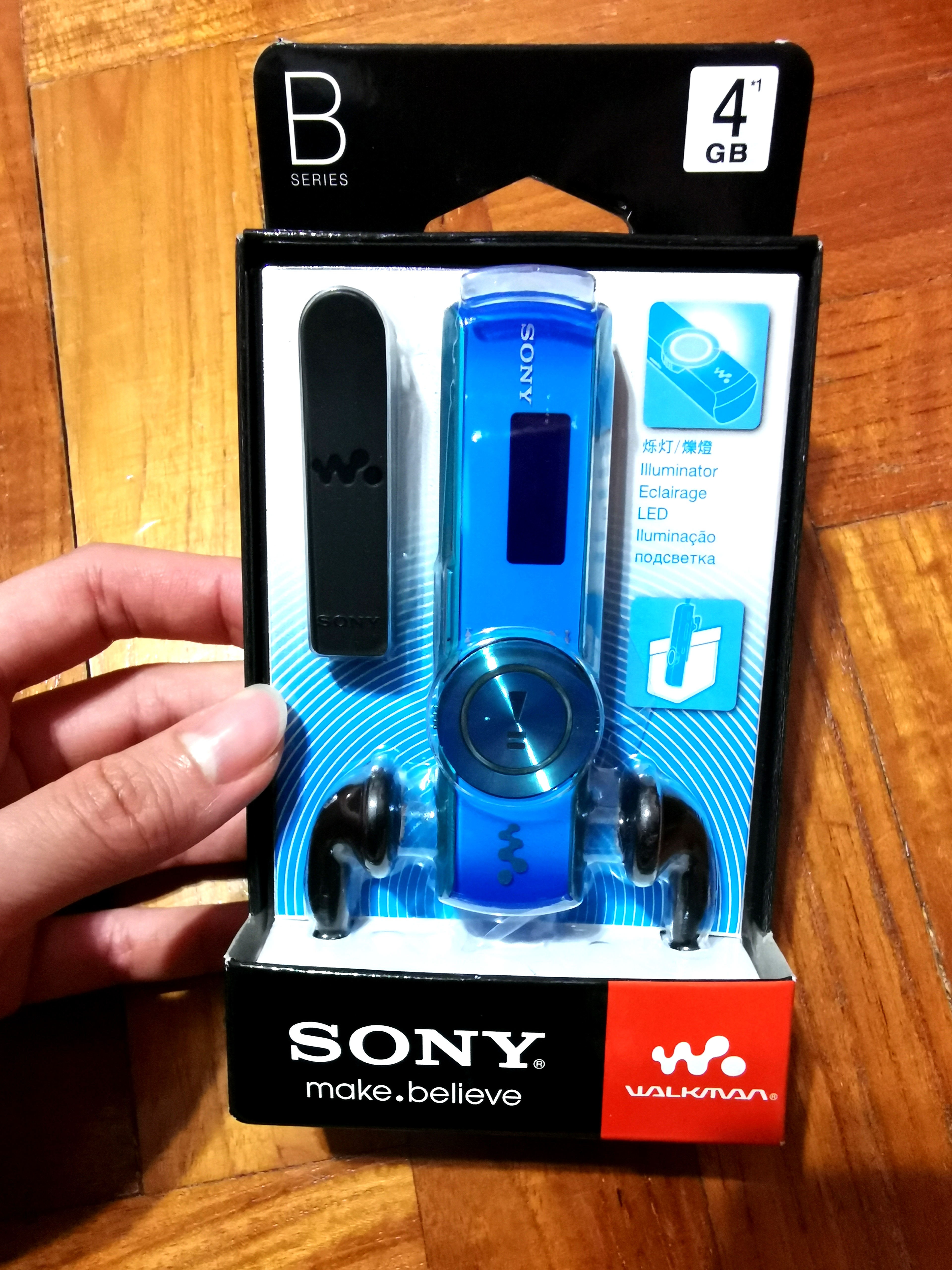 Sony Walkman NWZ-B173F specifications