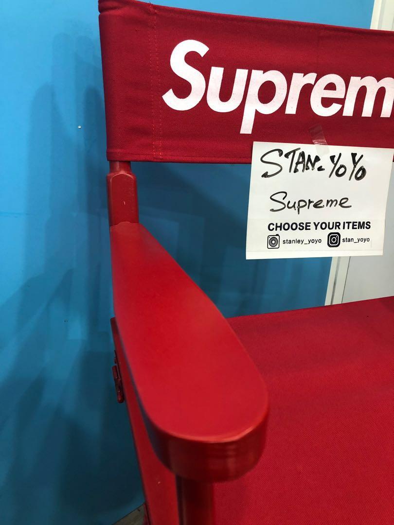 Supreme Director Chair Red ( HK AAA ), Men's Fashion, Bags