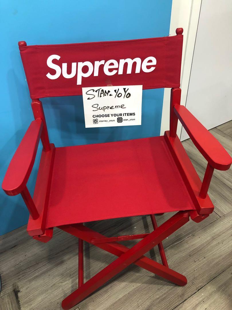 Supreme Director Chair Red ( HK AAA ), Men's Fashion, Bags