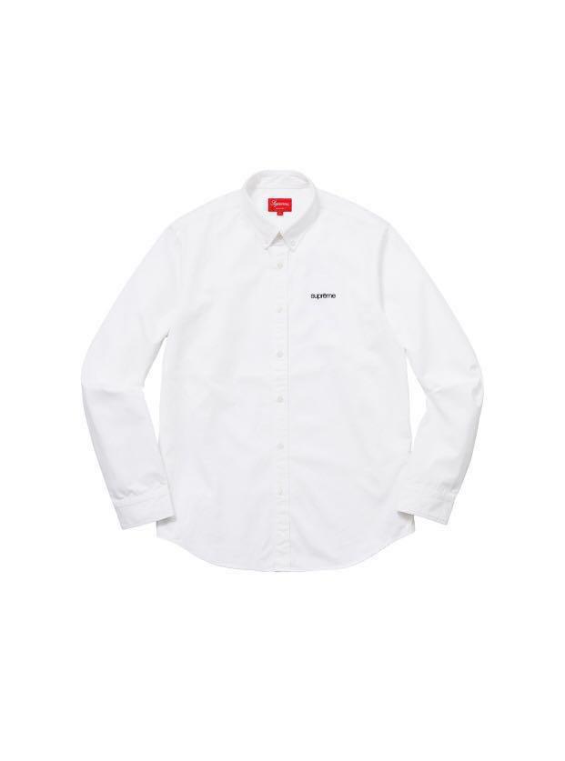 supreme washed twill shirt