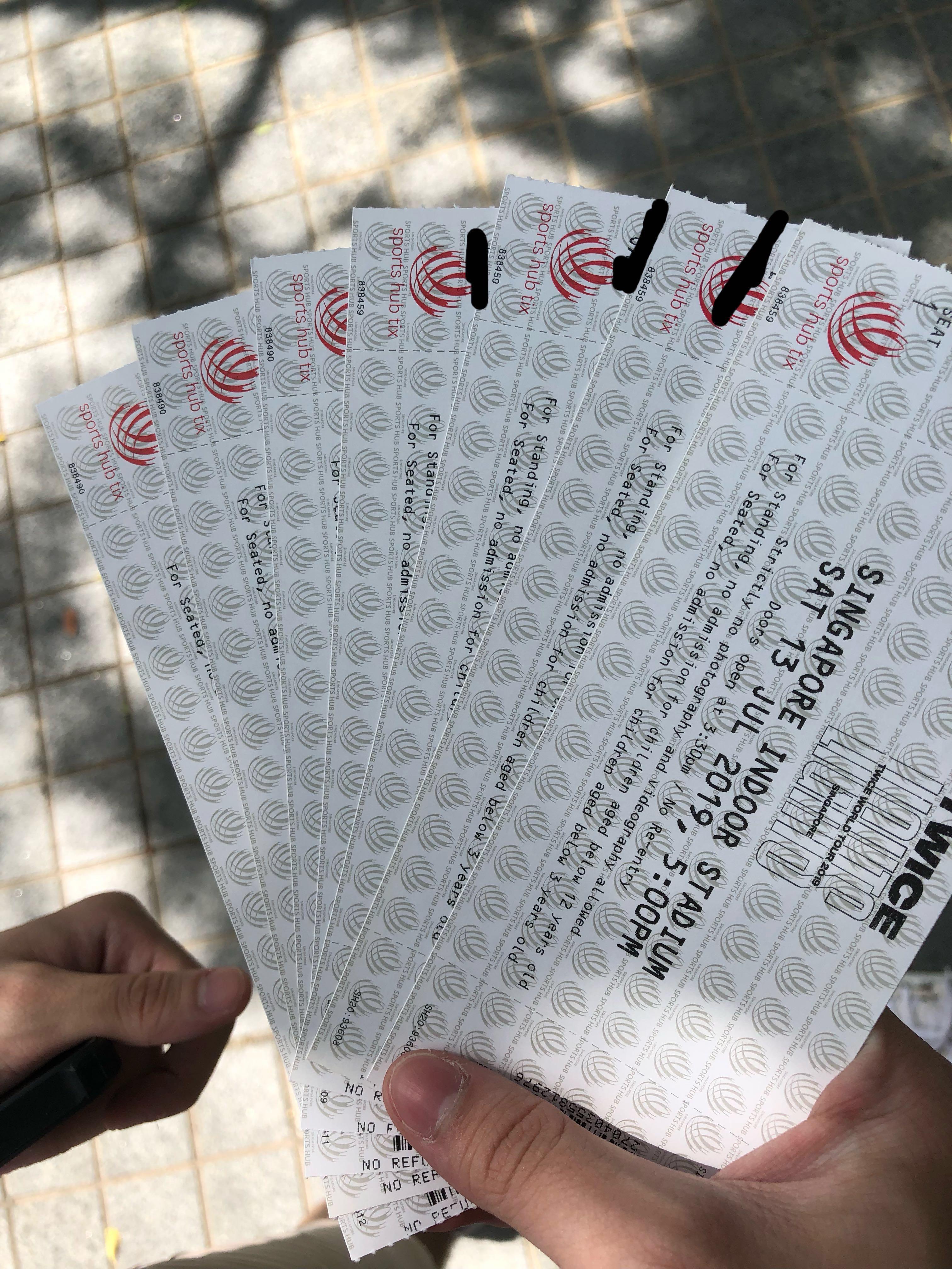 Twice S Cat 2 Ticket Side By Side Entertainment K Wave On Carousell