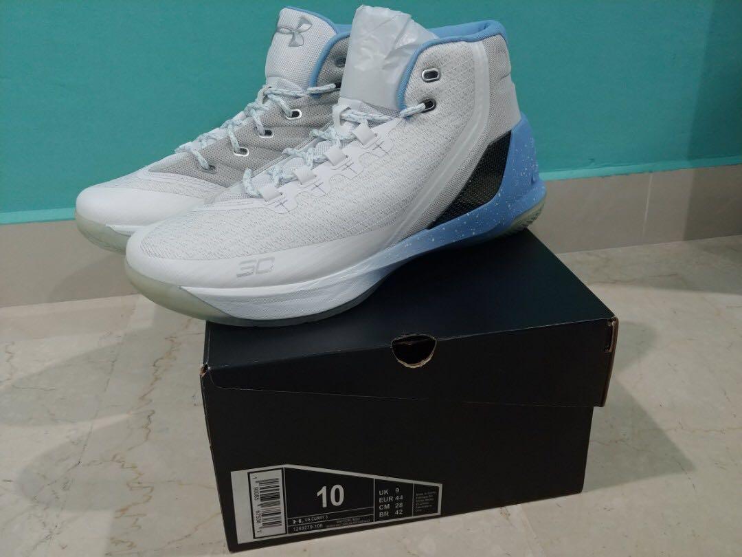 Ua Curry 3 Basketball Shoes Sports Sports Apparel On Carousell