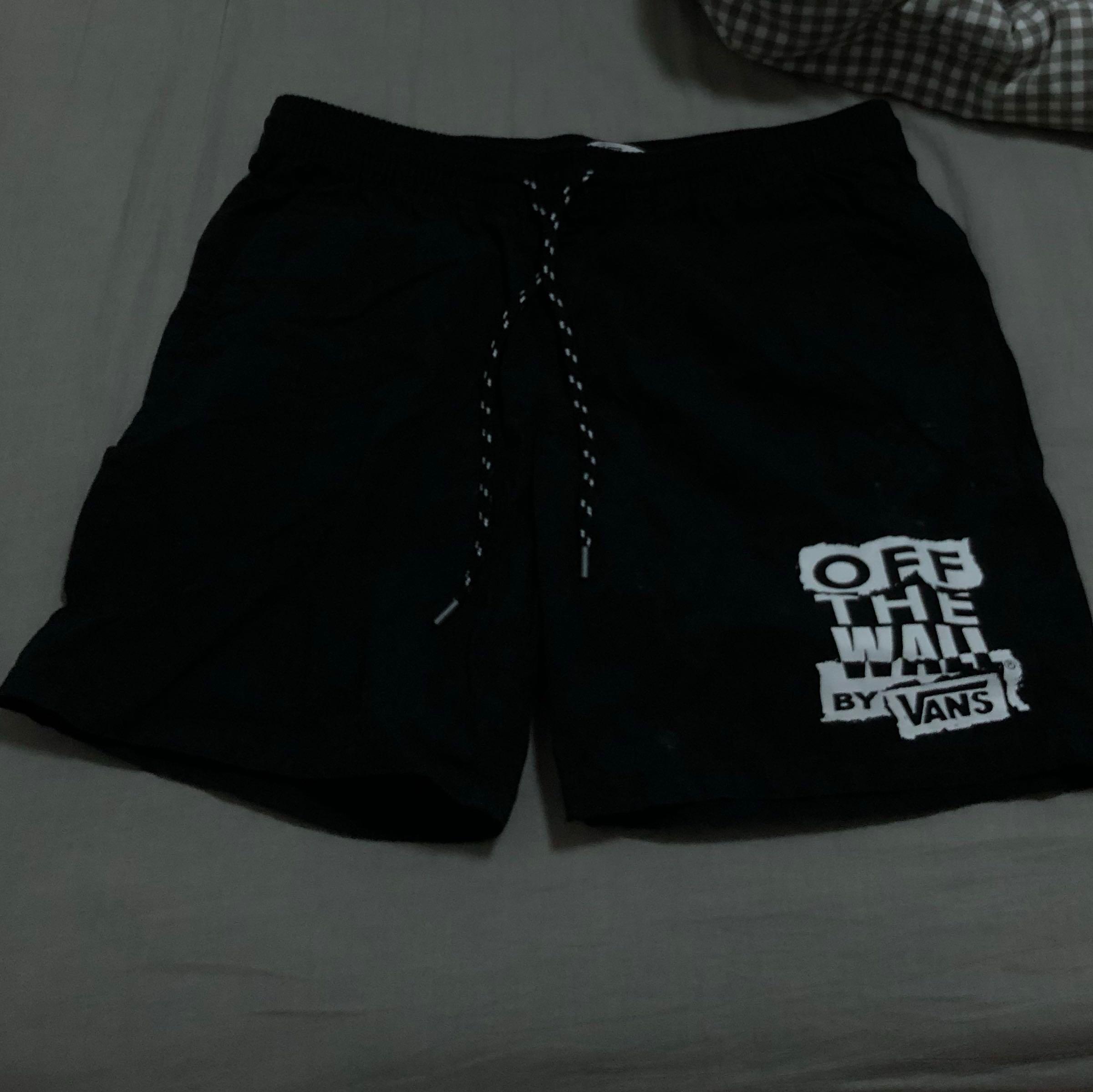 vans pants womens Black
