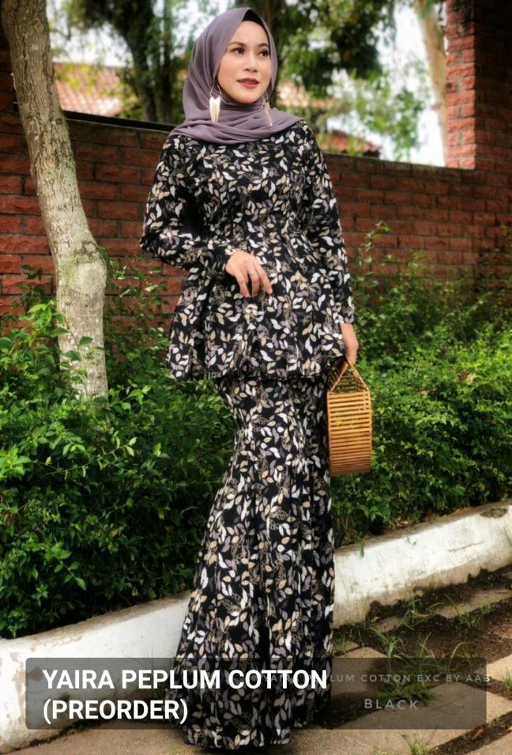 peplum cotton