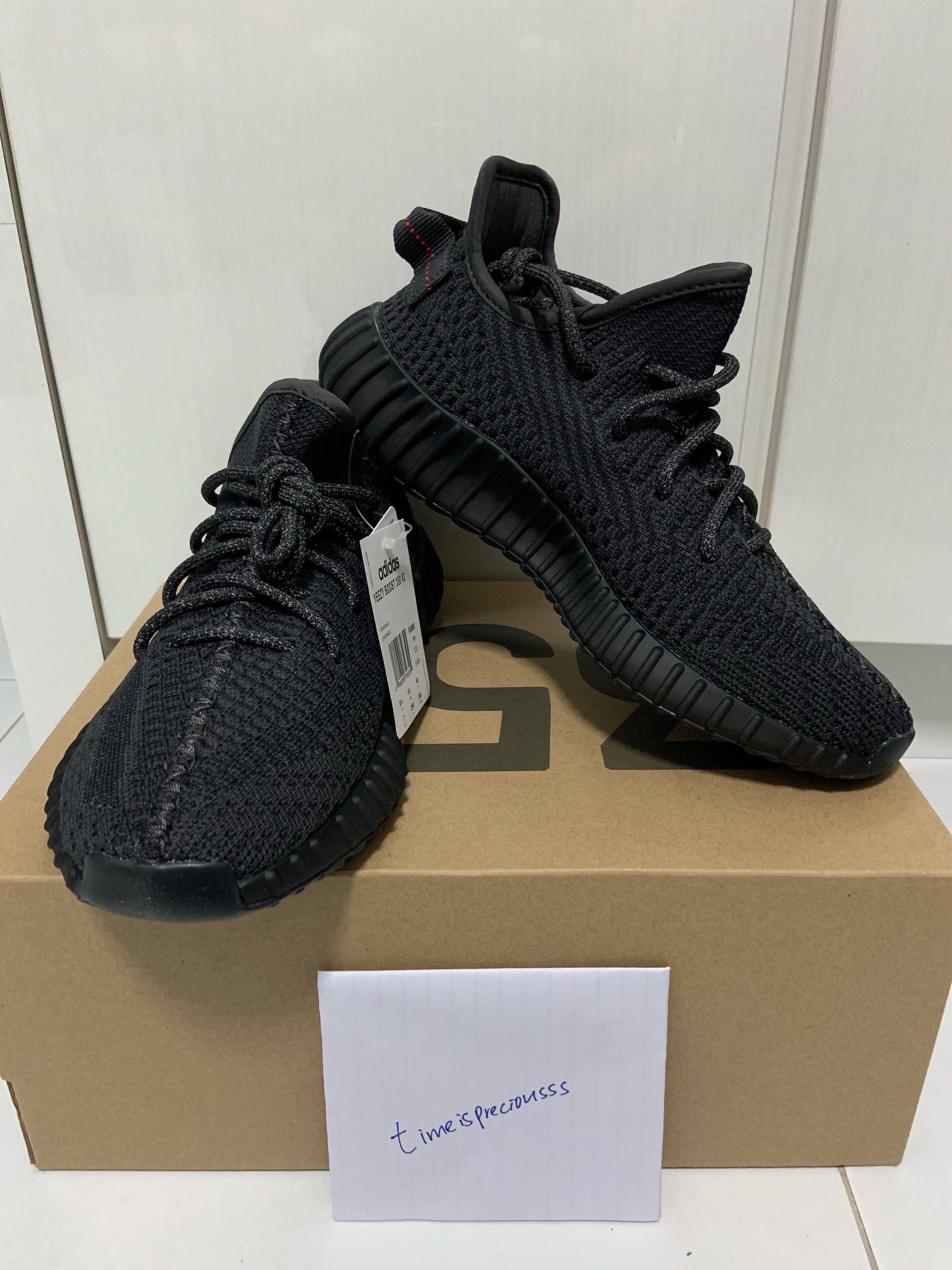 Yeezy 350 Static (Black/White/Synth/Antlia/Lundmark) Shopee