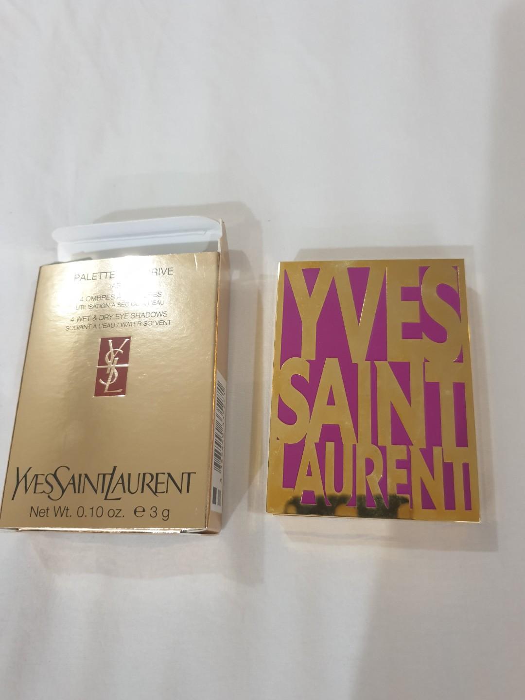YSL Eye Palette (Category: Makeup) located in Quezon City. Submitted by cierre.closet (Listing ID 233351464, Image 2). Description: Aythentic YSL City Drive Palette Almost New.