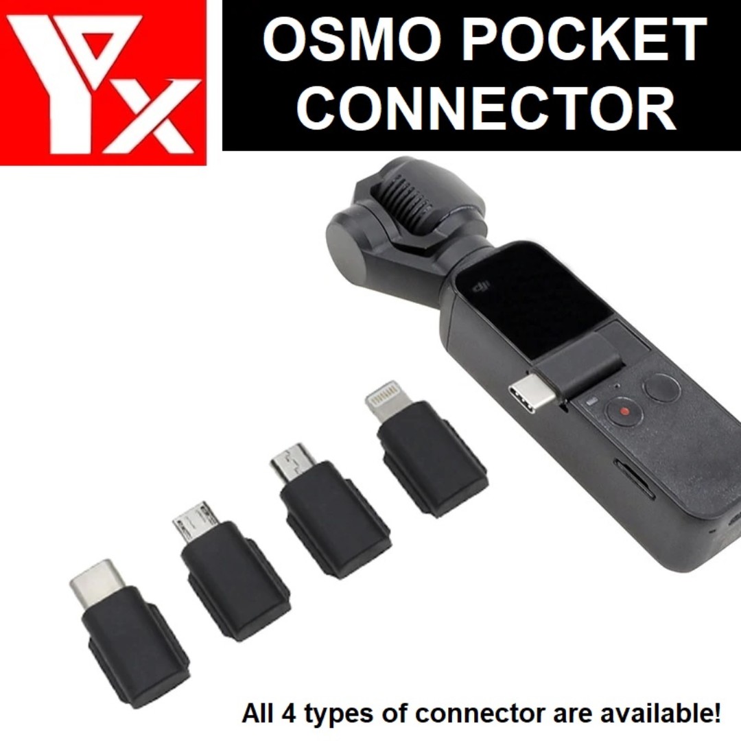 YX 1pc Micro USB Type C Apple Lightning Data Port Connector