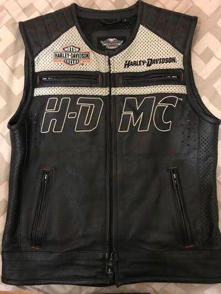 Original Harley Davidson Leather Vest