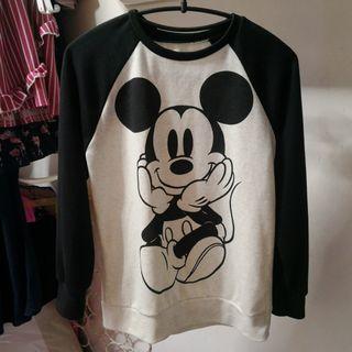 Mickey Mouse Raglan Pullover Tee