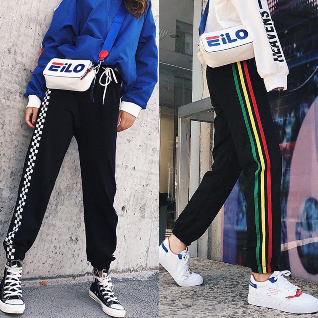 adidas track pants with vans