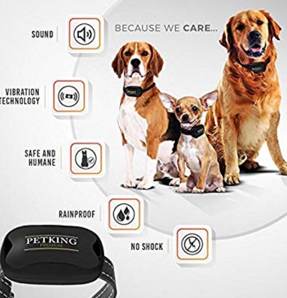 3135 No Bark Dog Collar Anti Bark Device For Small Medium Large
